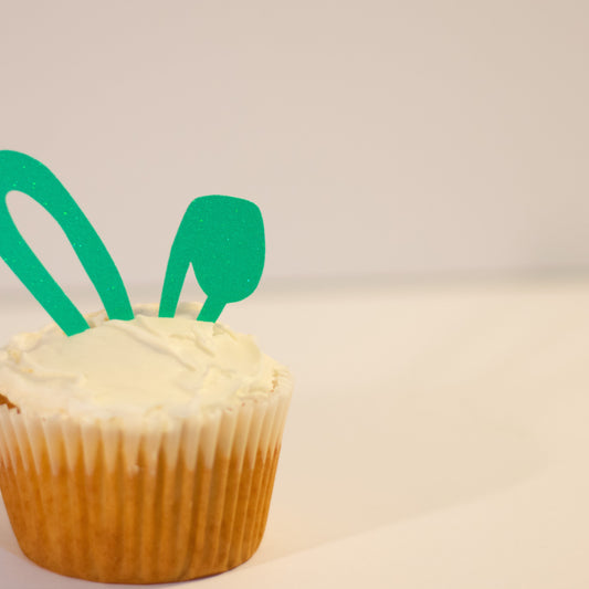 Bunny Ears Cupcake Toppers / Rabbit Ears Cupcake Toppers