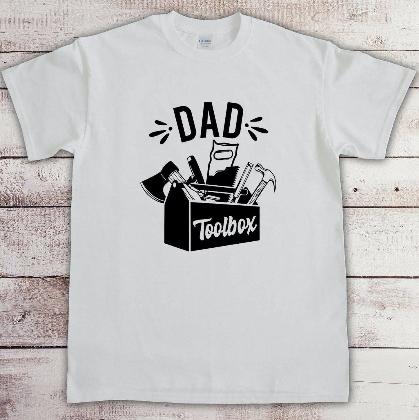 Dad Toolbox Daddy's Little Helper Matching Shirt Set