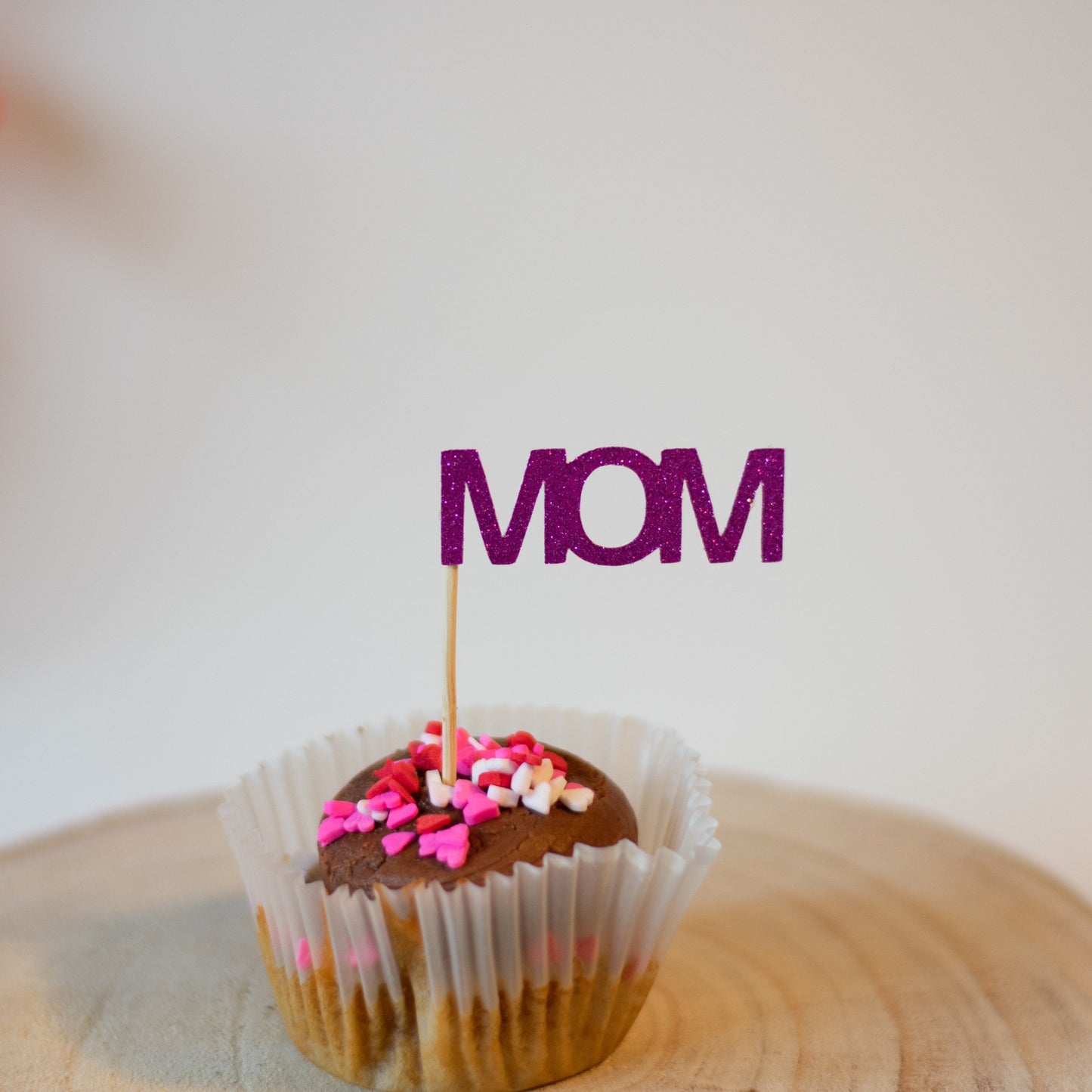 MOM Cupcake Toppers / Plant Picks