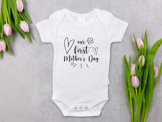 Our First Mother's Day Matching Shirts
