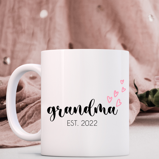 Grandma Est. 2022 Mug