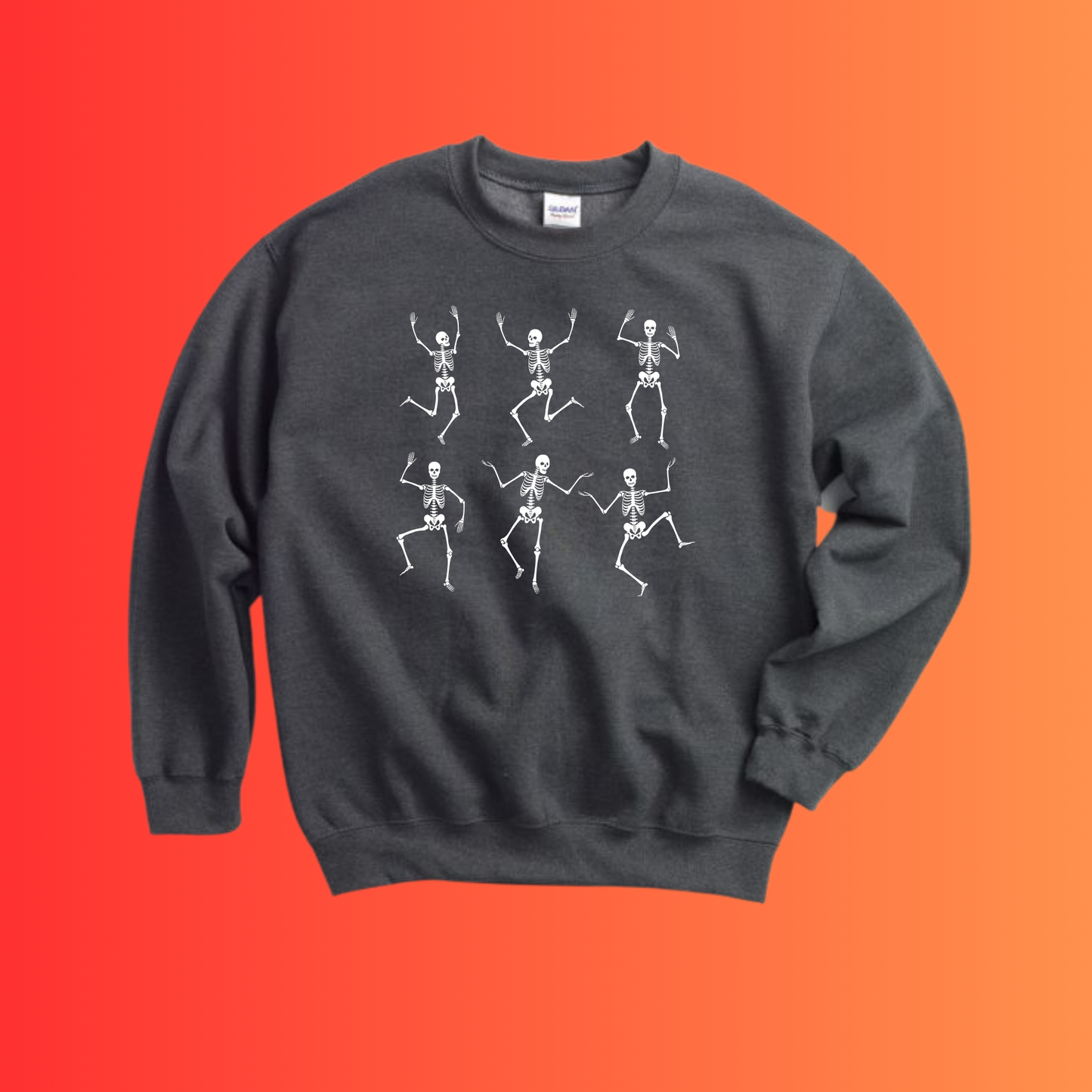 Dancing Skeletons Crewneck Sweatshirt