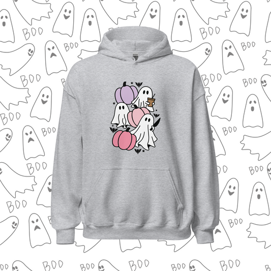 Cute Halloween Ghost Crew Unisex Hoodie