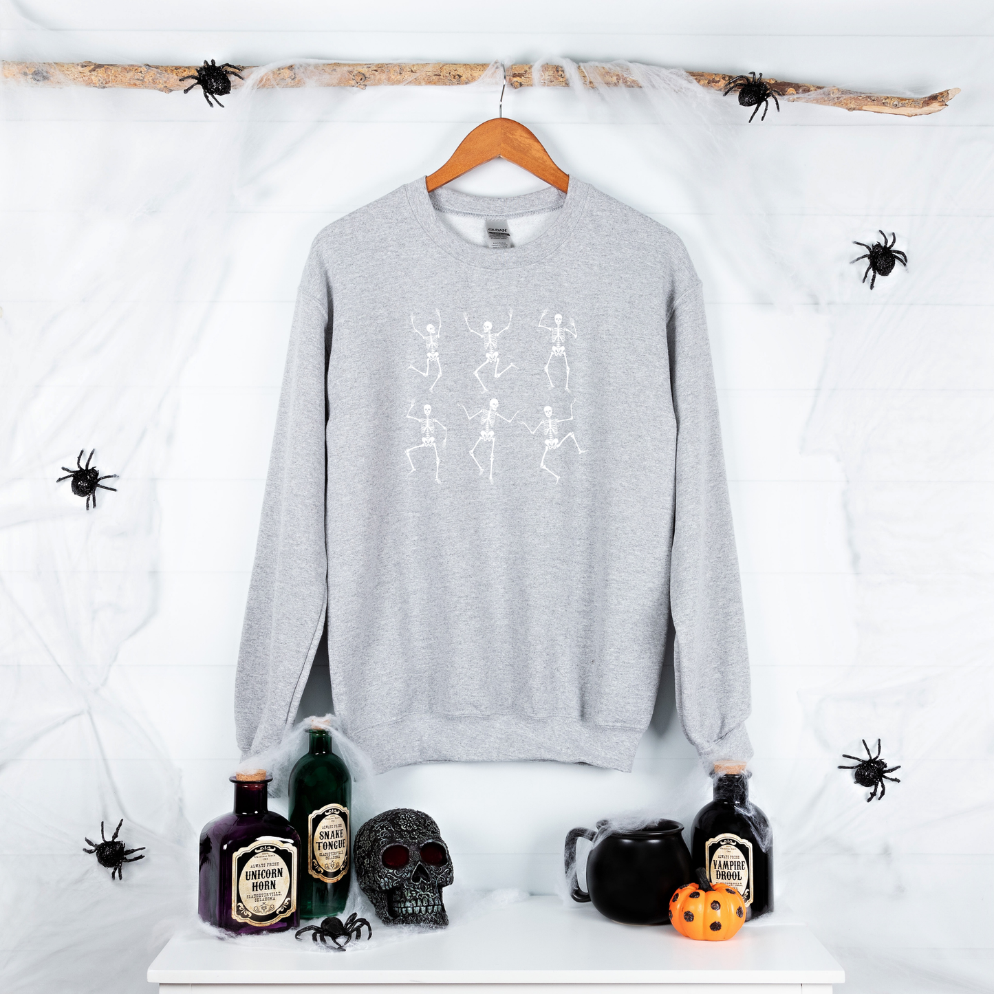 Dancing Skeletons Crewneck Sweatshirt