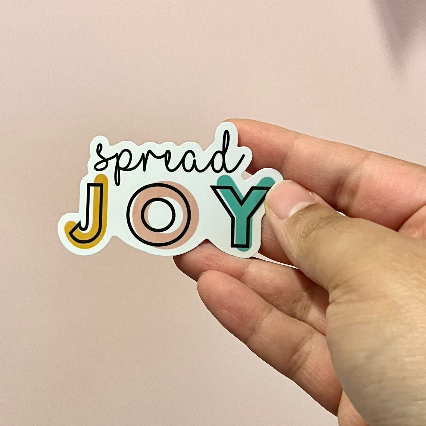 Spread Joy Sticker