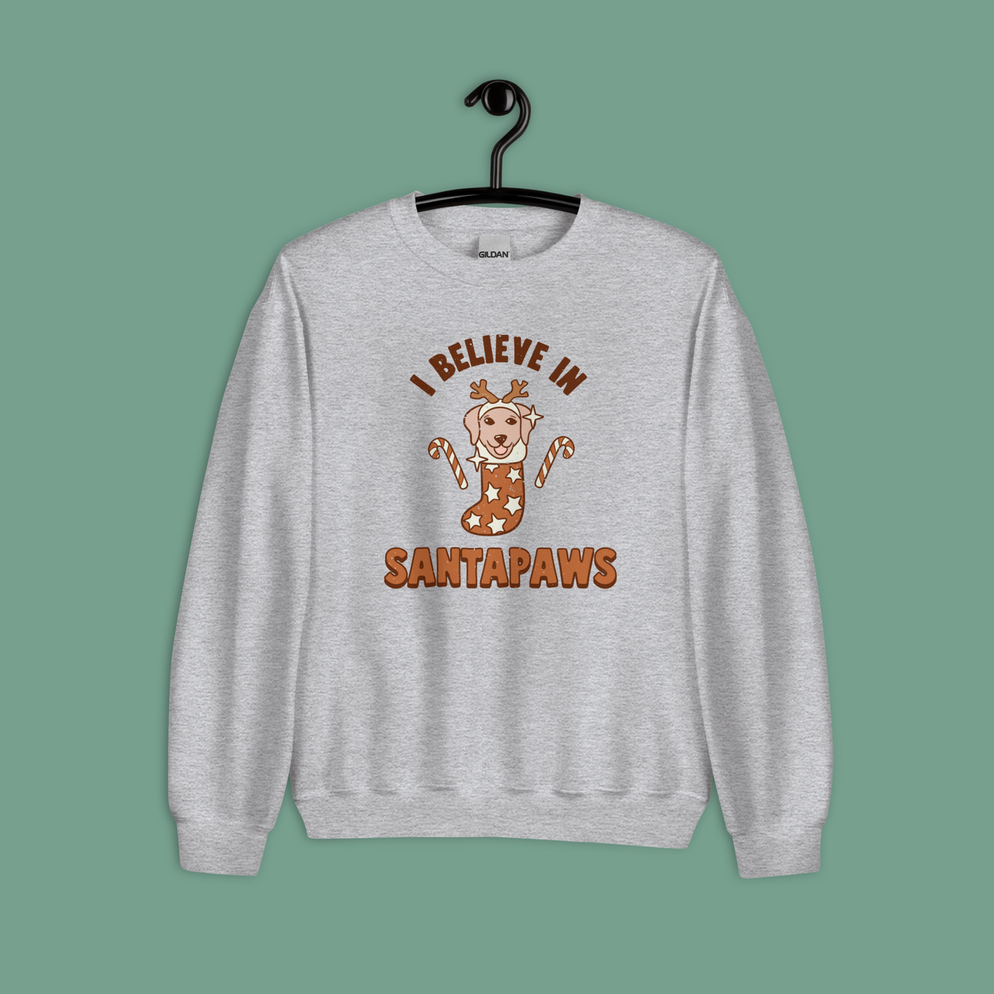 I believe in Santa Paws Unisex Sweatshirt