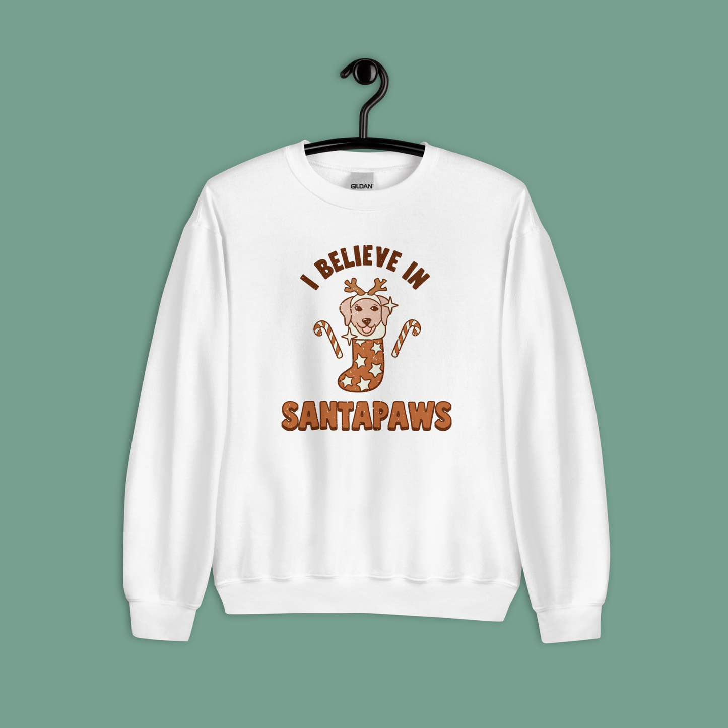 I believe in Santa Paws Unisex Sweatshirt