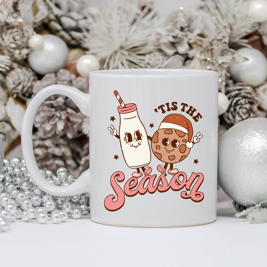 Milk and Cookies Christmas Coffee Mug