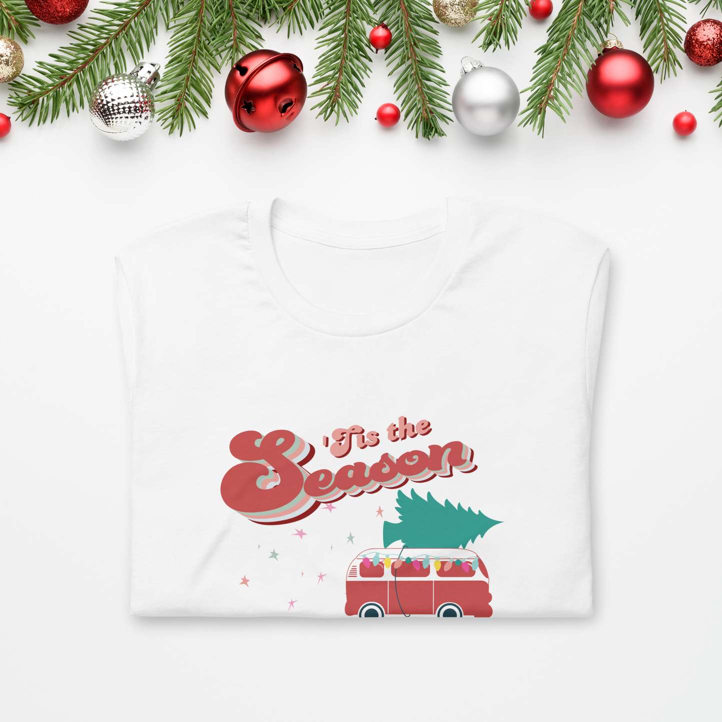 'Tis the Season Christmas Camper T-shirt