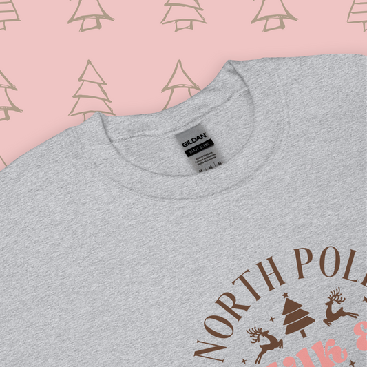 North Pole Christmas Cookies Crewneck Sweatshirt