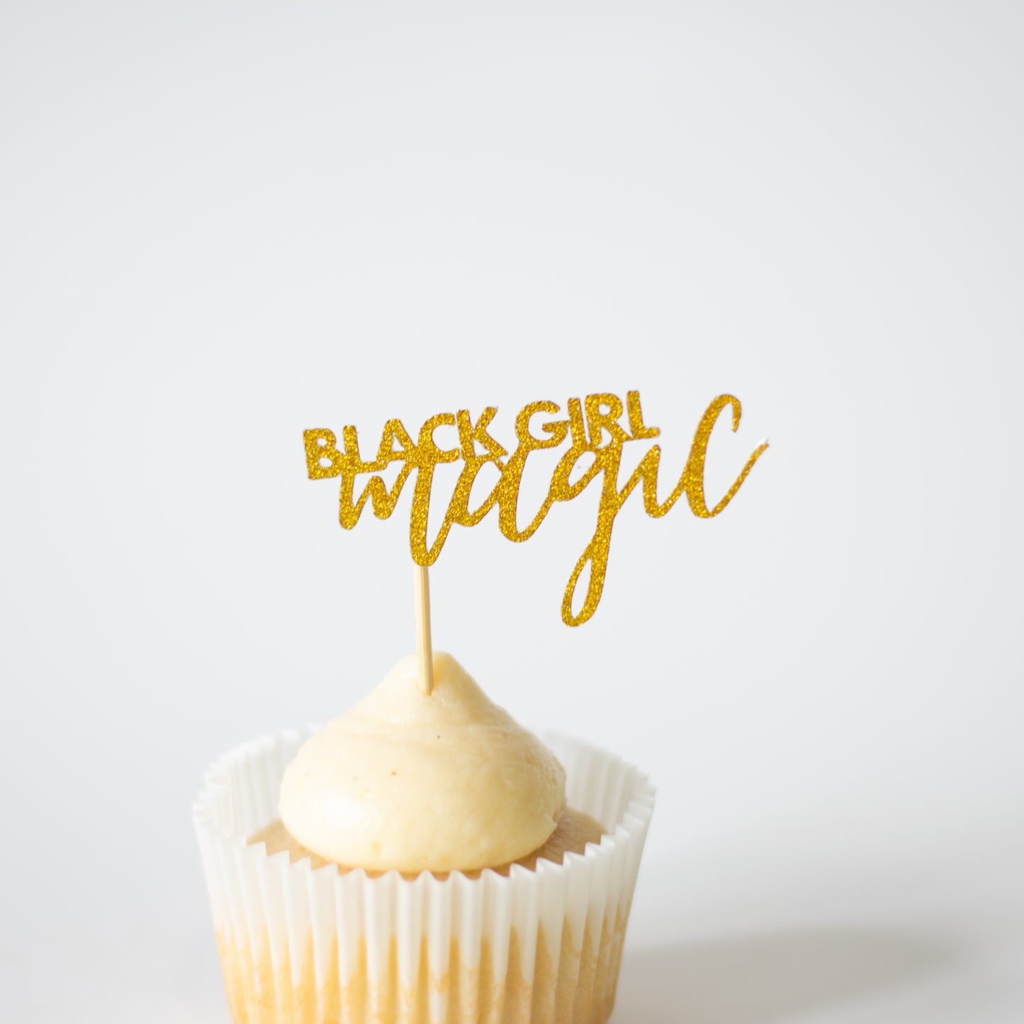 Black Girl Magic Cupcake Toppers