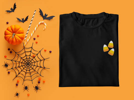 Embroidered Candy Corn T-shirt