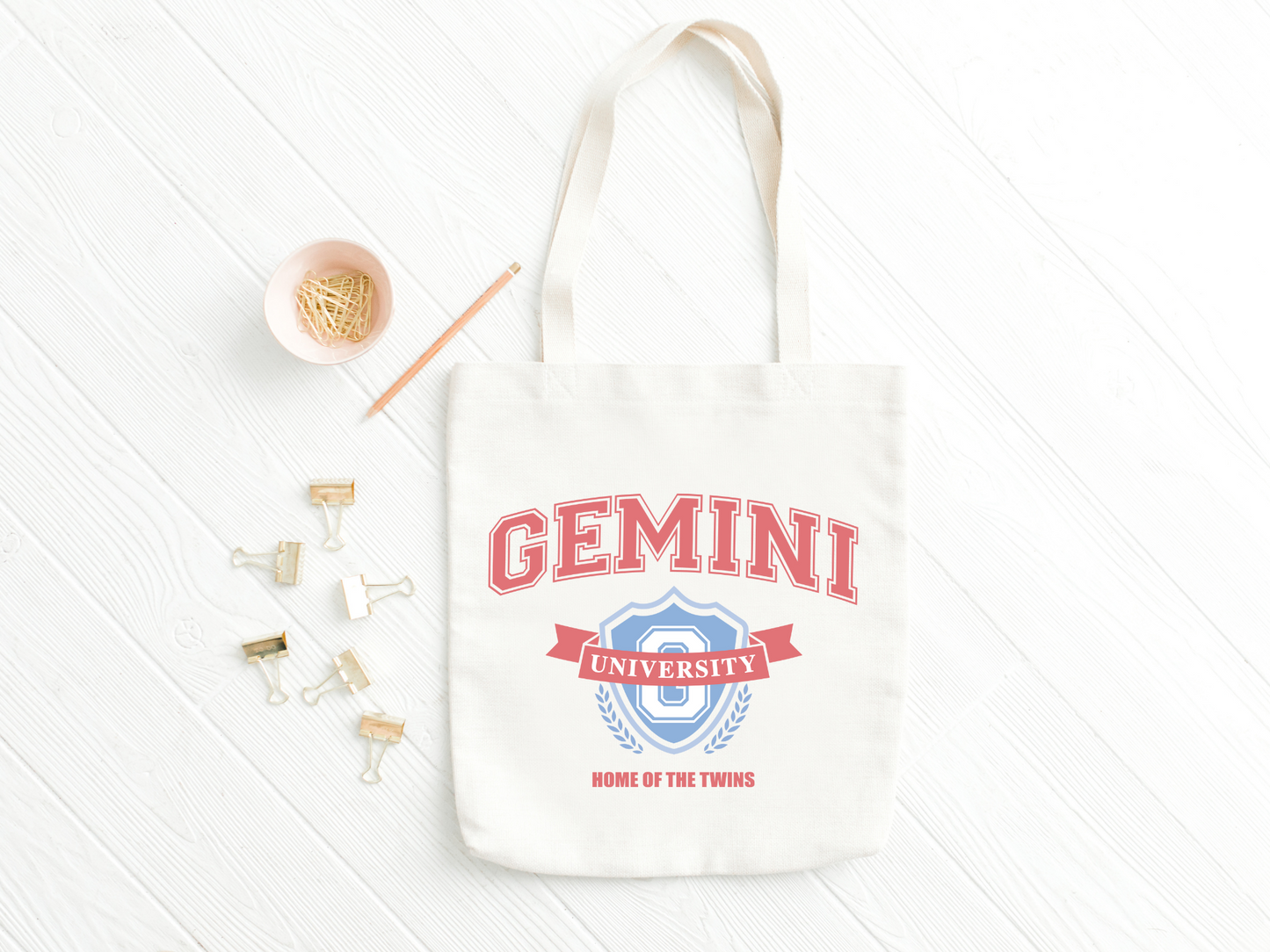Gemini University Tote Bag