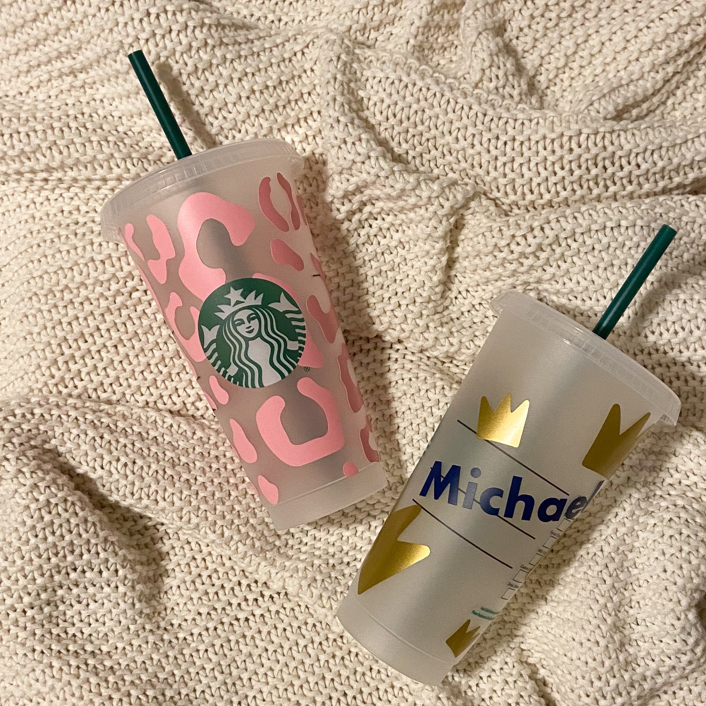 Crown Starbucks Cup - Custom Personalized