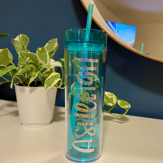 Custom Skinny Acrylic Tumbler | 16oz