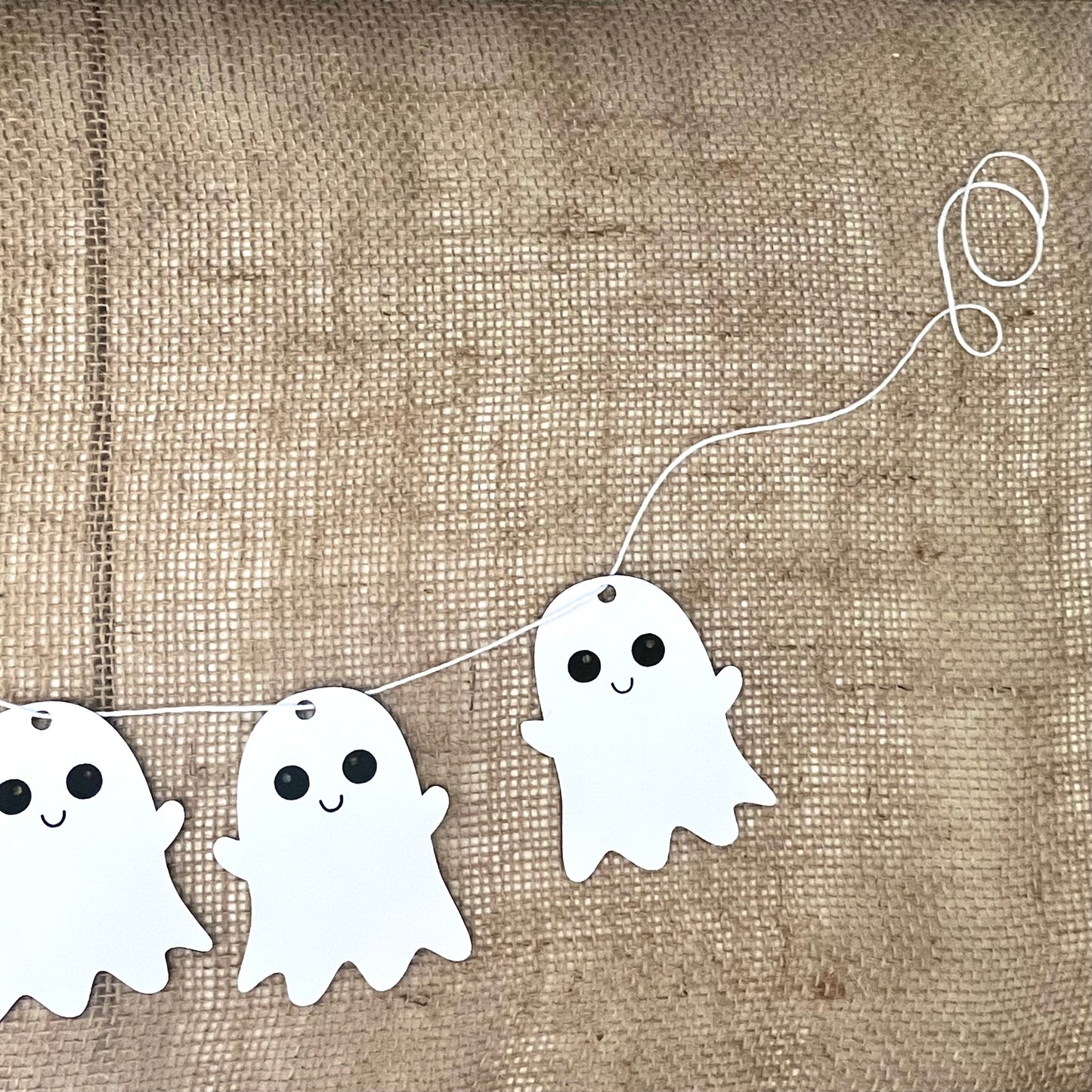 Gleeful Ghosts Halloween Banner