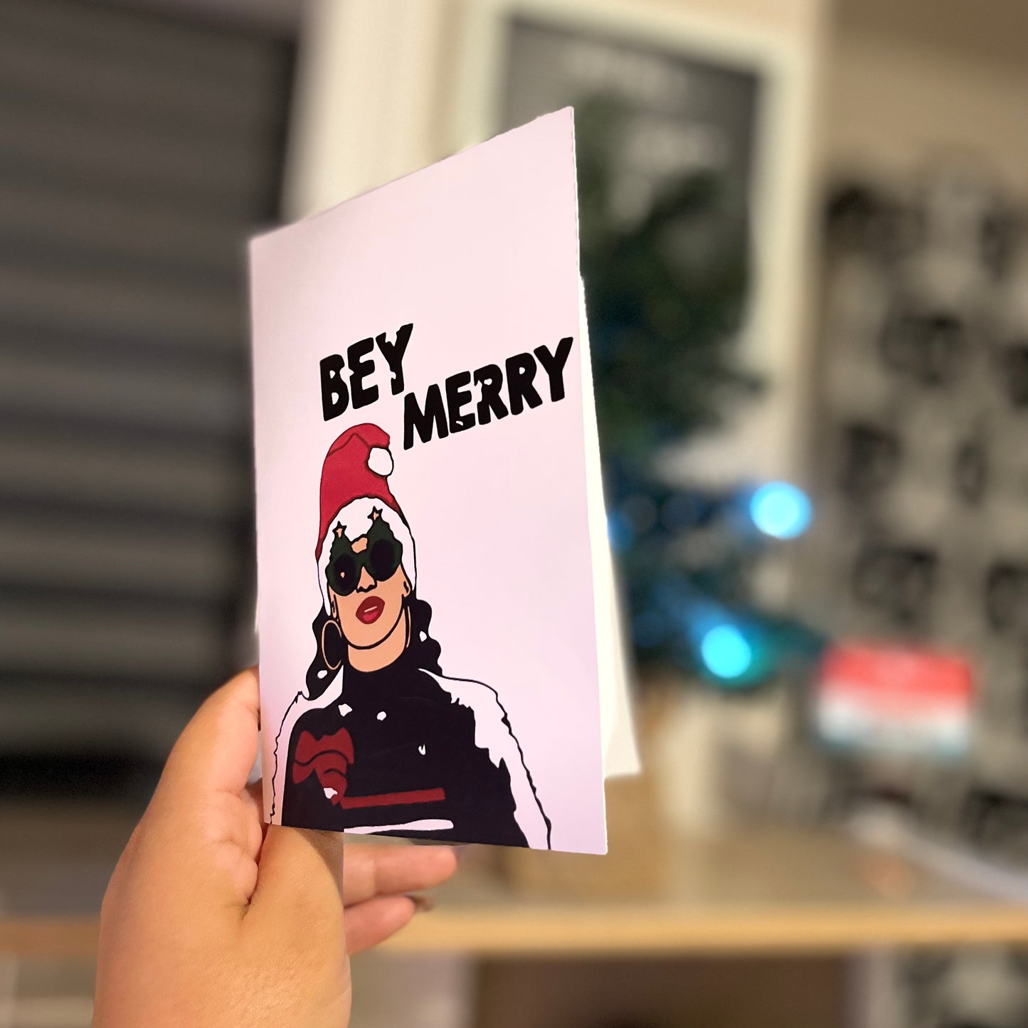 Bey Merry Christmas Greeting Card