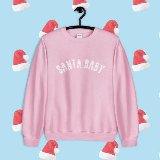 Santa Baby Unisex Crewneck Sweatshirt