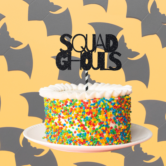 Squad Ghouls Cake Topper | 8”