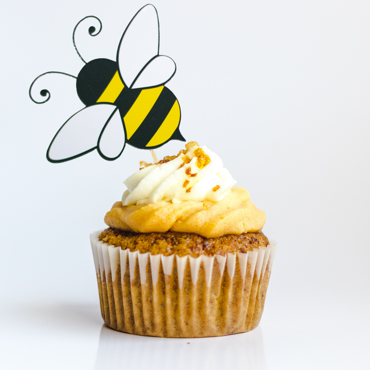 Bee Cupcake Toppers