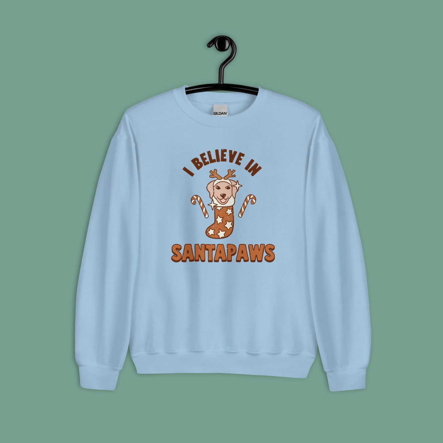 I believe in Santa Paws Unisex Sweatshirt