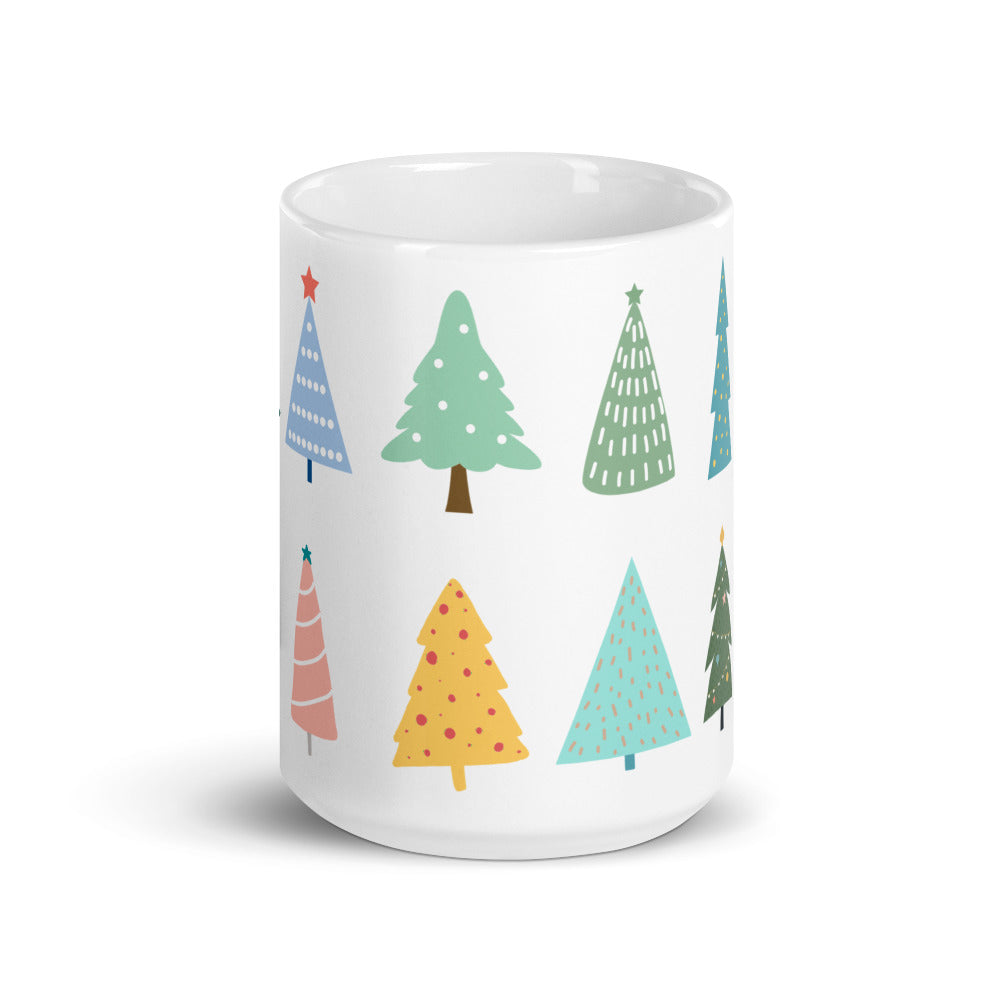 Boho Christmas Trees Mug