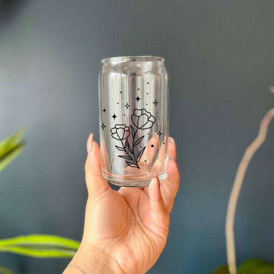 Celestial Plant Beer Can Glass | 16oz