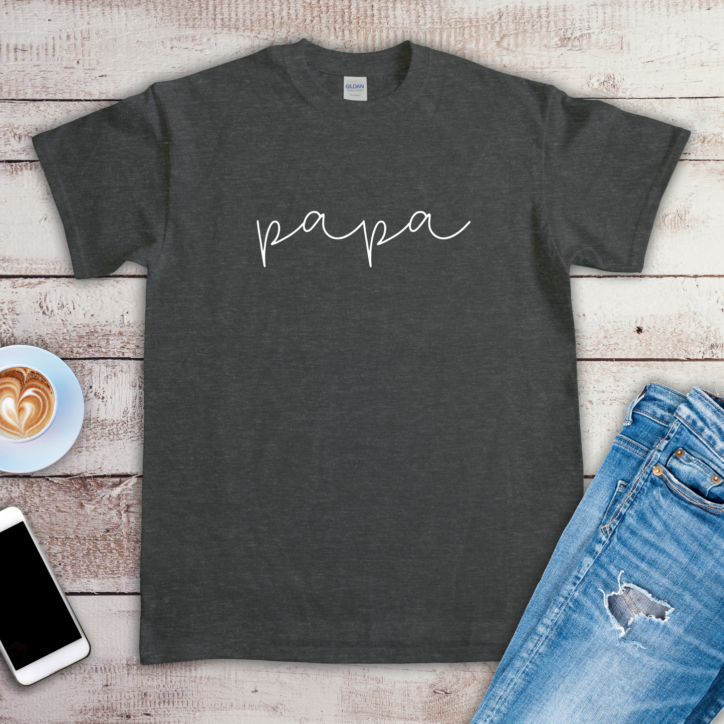 papa Crewneck T-shirt