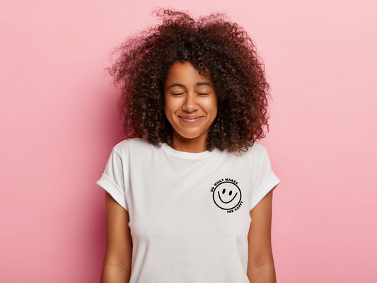 Do What Makes You Happy Smiley Face T-shirt