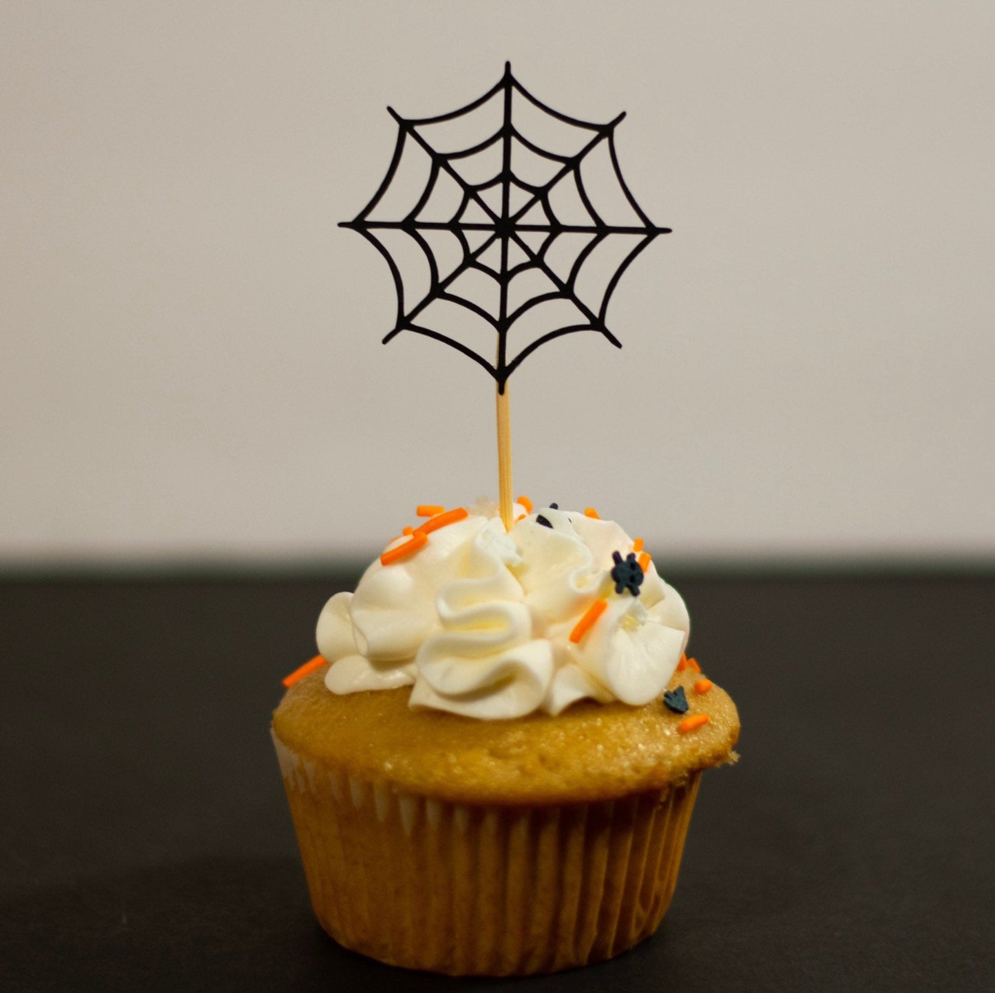 Spider Web Cupcake Toppers