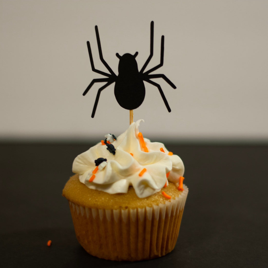 Spider Cupcake Toppers – Curly Cupcakes