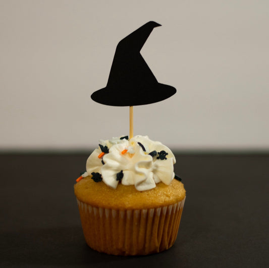 Witch Hat Cupcake Toppers