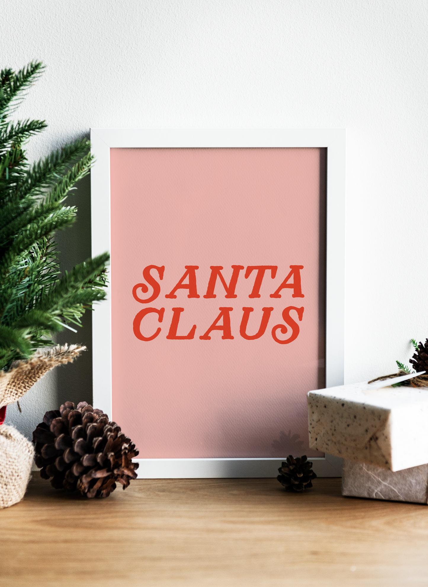 Santa Claus Poster Digital Print