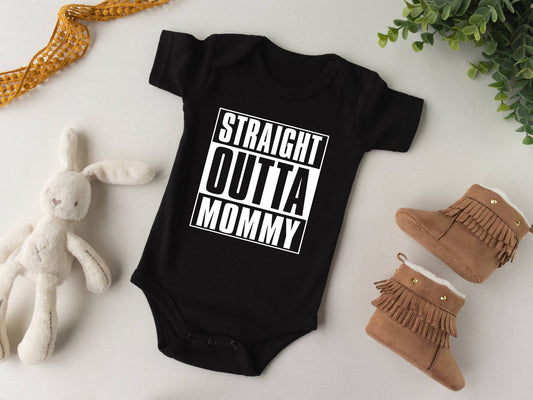 Straight Outta Mommy Baby Bodysuit