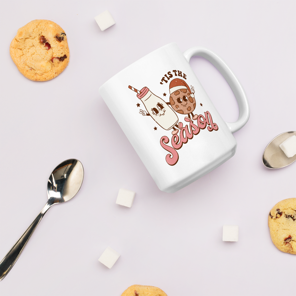 Milk and Cookies Christmas Coffee Mug