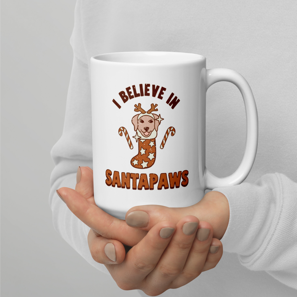 I believe in SantaPaws Coffee Mug